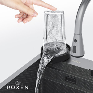 Кухонная мойка Roxen Stage Plus 60-BS 60x48 см (8 в 1) текстура