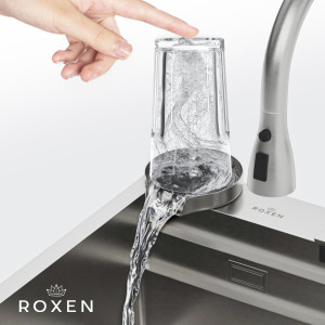 Кухонная мойка Roxen Stage Plus 60-S 60x48 см (8 в1)