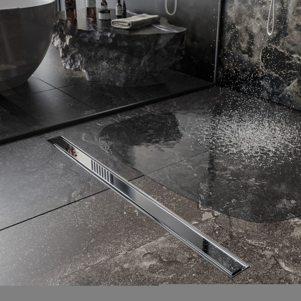 Душевой трап двусторонний Roxen Supra 91020-80 80 см хром