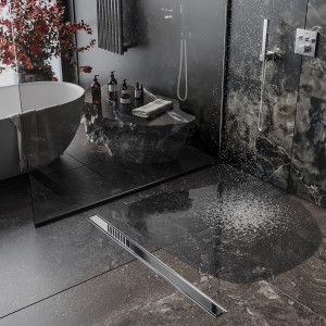 Душевой трап двусторонний Roxen Supra 91020-120 120 см хром