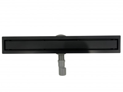 Душевой трап двусторонний Roxen Supra Black 91050-120 120 см черный матовый