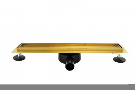 Душевой трап двусторонний Roxen Supra Gold 91050-120GB 120 см золото матовое