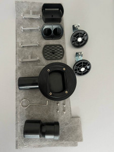 Душевой трап двусторонний Roxen Supra Gold 91050-120GB 120 см золото матовое