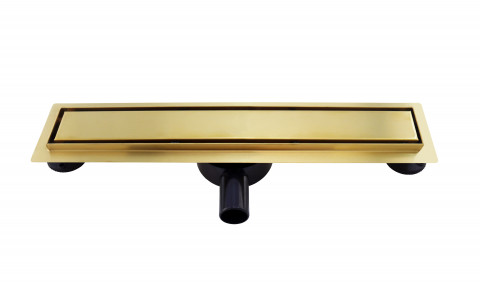 Душевой трап двусторонний Roxen Supra Gold 91050-120GB 120 см золото матовое