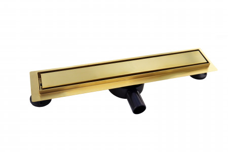 Душевой трап двусторонний Roxen Supra Gold 91050-120GB 120 см золото матовое