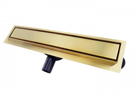 Душевой трап двусторонний Roxen Supra Gold 91050-120GB 120 см золото матовое