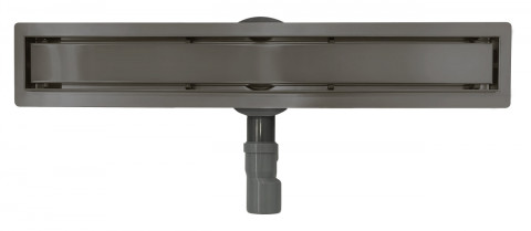 Душевой трап двусторонний Roxen Supra GunMetal 91050-120GM 120 см оружейная сталь