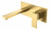 Смеситель для умывальника из стены Boheme Qubic Matt Gold 475-MG золото-матовый