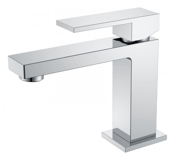 Cмеситель для умывальника Boheme Qubic Chrome 471-CR хром