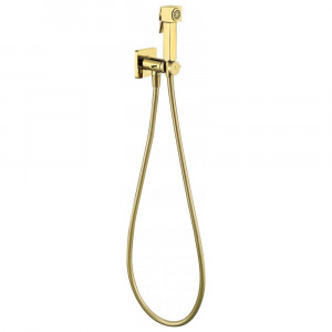 Гигиенический душ со смесителем встраиваемый Grocenberg GB005GO золото