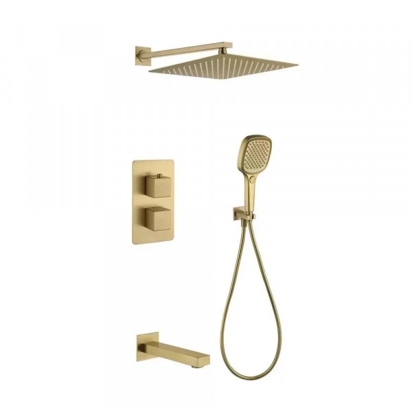 Душевая система встраиваемая Grocenberg GB5050MG матовое золото