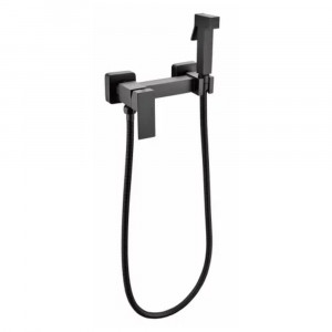 Гигиенический душ со смесителем Grocenberg GB101NBL черный