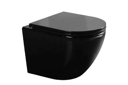 Унитаз подвесной безободковый Gid Tr2122BL