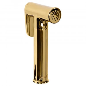 Гигиенический душ со смесителем встраиваемый Hansberge H3099GO золото