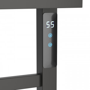 Электрический полотенцесушитель Roxen Velar 11060-4565-GM оружейная сталь 65 х 45