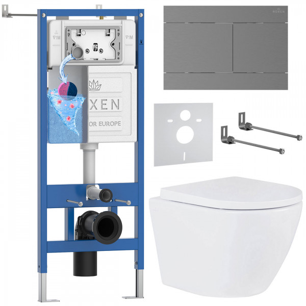 Комплект 6 в 1 Roxen StounFix Dual Fresh 868610 (состоит из: 710200, Velar 420300GM, 530185-02)