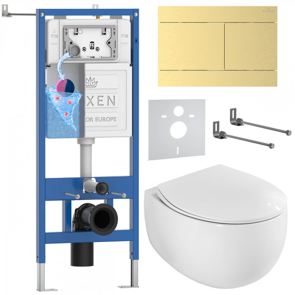 Комплект 6 в 1 Roxen StounFix Dual Fresh 868635 (состоит из: 710200, Velar 420300GB, 530170-01)