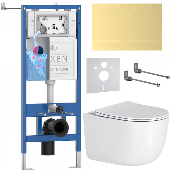 Комплект 6 в 1 Roxen StounFix Dual Fresh 868634 (состоит из: 710200, Velar 420300GB, 530160-01)