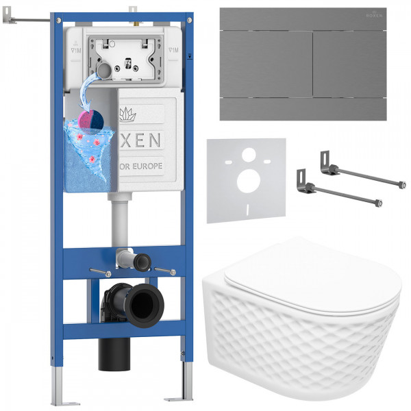 Комплект 6 в 1 Roxen StounFix Dual Fresh 868624 (состоит из: 710200, Velar 420300GM, 530225-01)