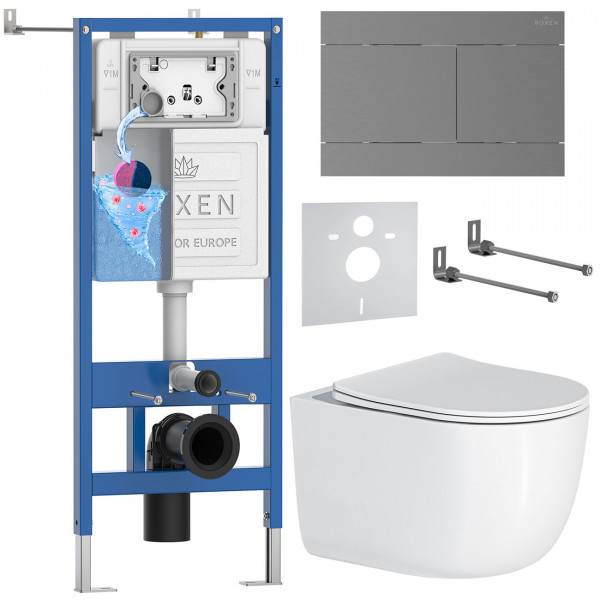 Комплект 6 в 1 Roxen StounFix Dual Fresh 868604 (состоит из: 710200, Velar 420300GM, 530160-01)