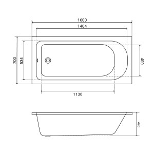 Чугунная ванна Lauter Victoria