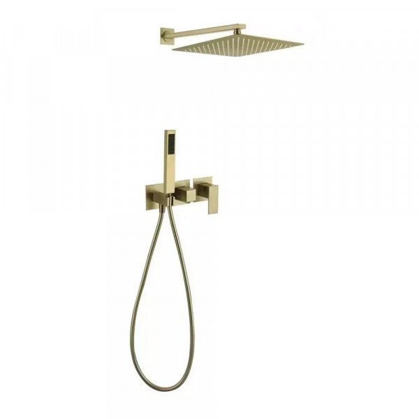 Душевая система встраиваемая без излива Grocenberg GB5080MG матовое золото