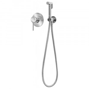 Гигиенический душ со смесителем встраиваемый Grocenberg GB1003CR хром