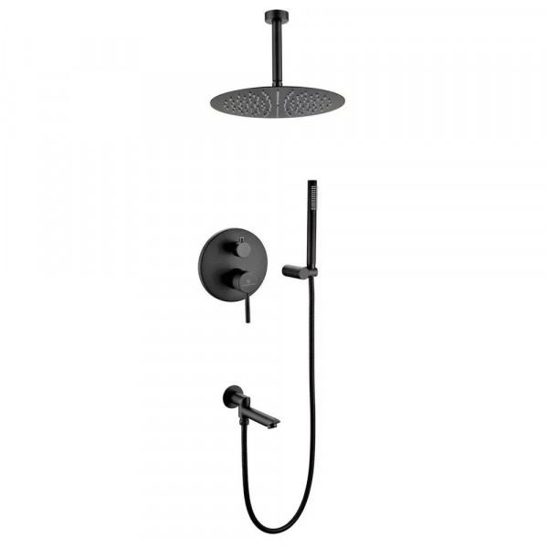 Душевая система встраиваемая Grocenberg GB5099BL-2 черный