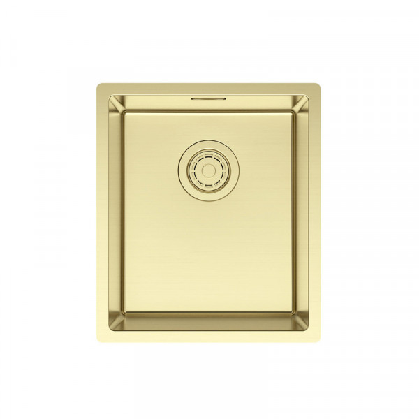 Кухонная мойка Paulmark LASSAN 38 UNI LA38-LG светлое золото 38х44см
