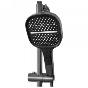 Душевая система Hansberge H5068BG Оружейная сталь