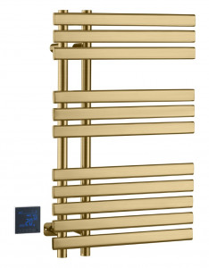 Полотенцесушитель электрический Boheme сухой VENTURO MATT GOLD 500x118x800 мм (723-MG)