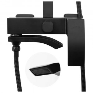 Душевая система Hansberge H5077BL черный