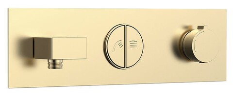 Душевая система Vincea VSFW-422T1BG скрытого монтажа золото матовое