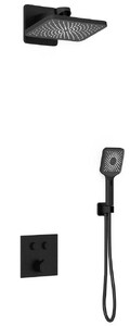 Душевая система Vincea VSFW-421I4MB скрытого монтажа черный матовый
