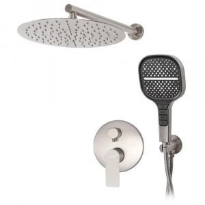 Душевая система встраиваемая без излива Hansberge H6090NK никель