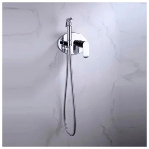 Гигиенический душ со смесителем встраиваемый Grocenberg GB003CR хром