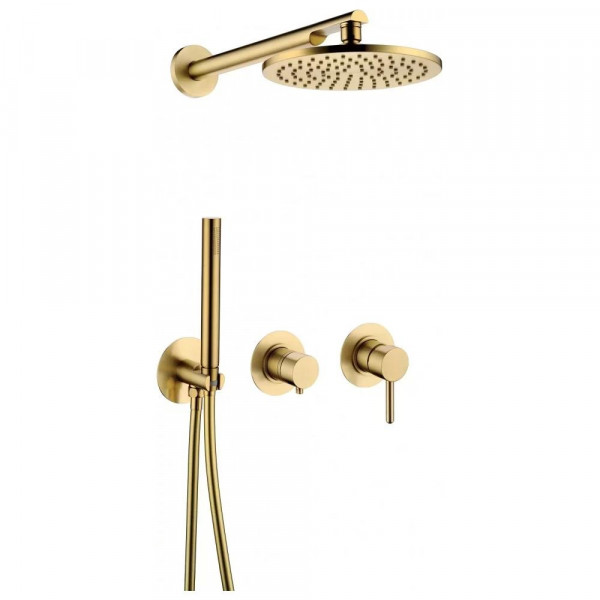 Душевая система встраиваемая без излива Grocenberg GB5090MG матовое золото