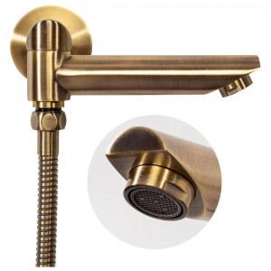 Душевая система встраиваемая Hansberge H6095BR бронза