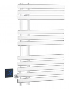 Полотенцесушитель электрический Boheme сухой VENTURO MATT WHITE 500x118x800 мм (723-MW)
