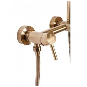 Гигиенический душ со смесителем Grocenberg GB103NBR бронза