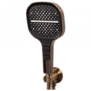 Душевая система встраиваемая без излива Hansberge H6090BR бронза