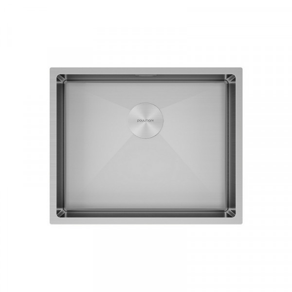 Кухонная мойка Paulmark NEXT 54 UNI PM215444-BS нержавеющая сталь 54х44см